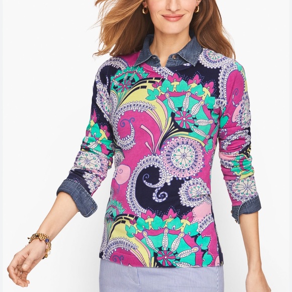 Plus Size Multicolored Sweater - Picture 3 of 8